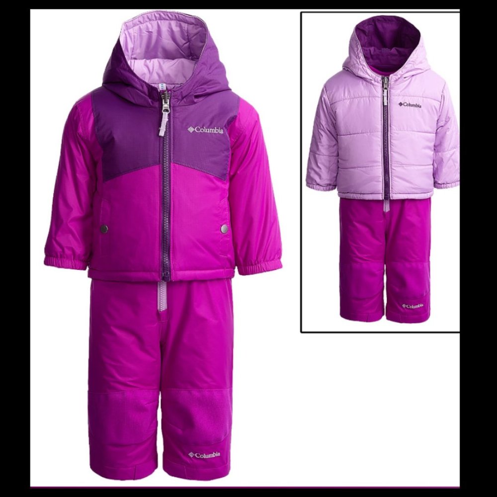 NEW COLUMBIA SNOW JACKET/ SNOW PANTS SET 6-12M